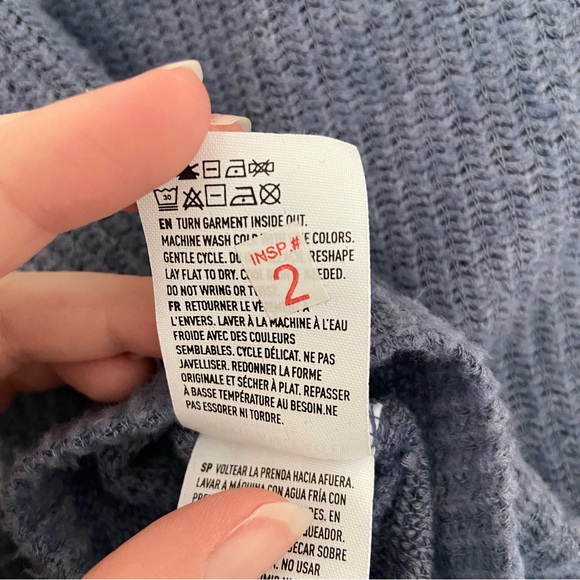 American Eagle Tie-Front Button Up Long Sleeve Cardigan Shirt - Picture 10 of 11